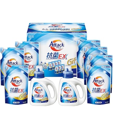 Amazon | 【ギフトセット】アタックNeo 抗菌EX Wパワーギフト アタック